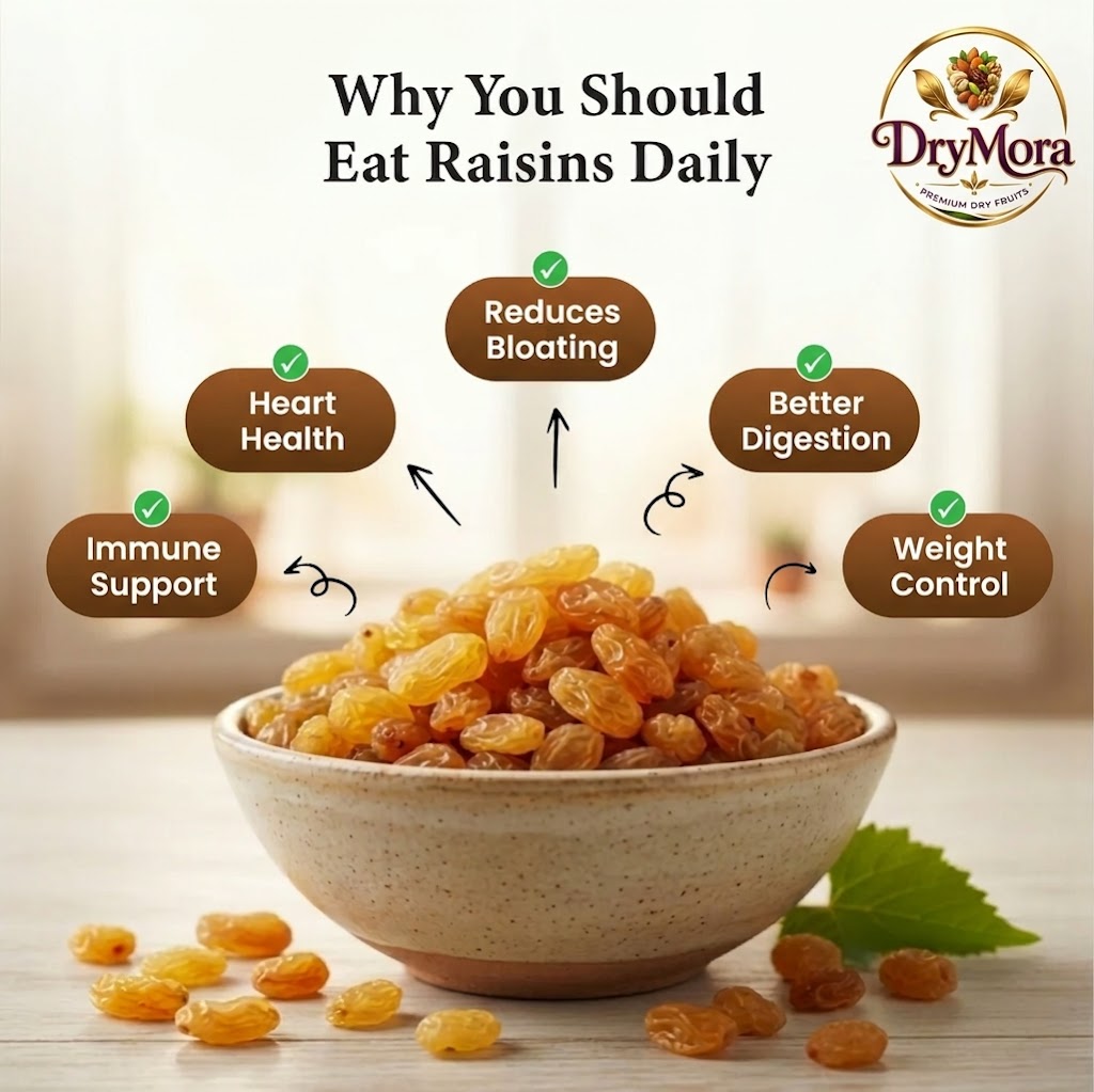 Dry Mora Premium Golden Raisins (Kishmish)