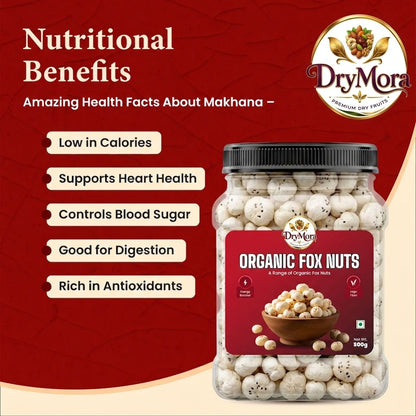 Dry Mora Premium Phool Makhana (Fox Nuts)
