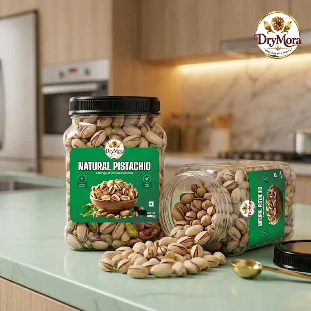 Dry Mora Premium Roasted & Salted Pistachios (Pista)