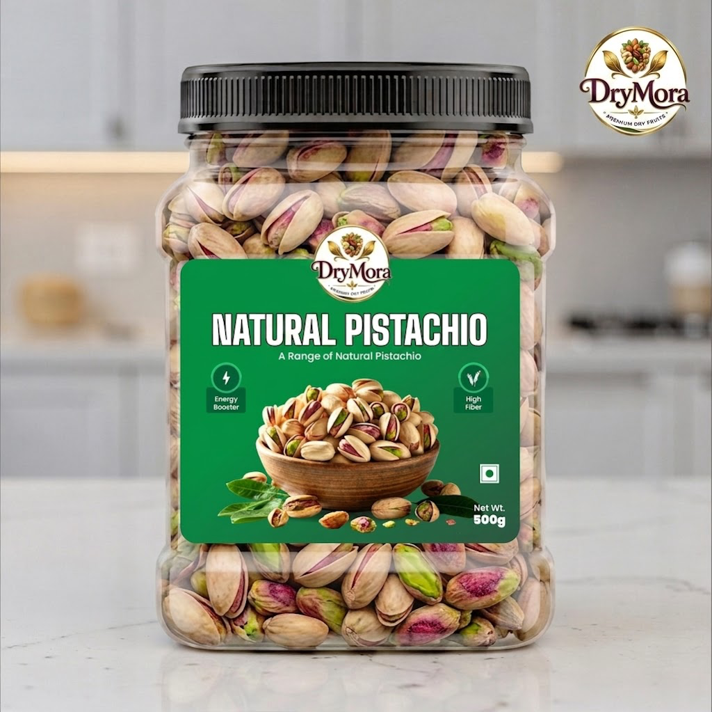 Dry Mora Premium Roasted & Salted Pistachios (Pista)